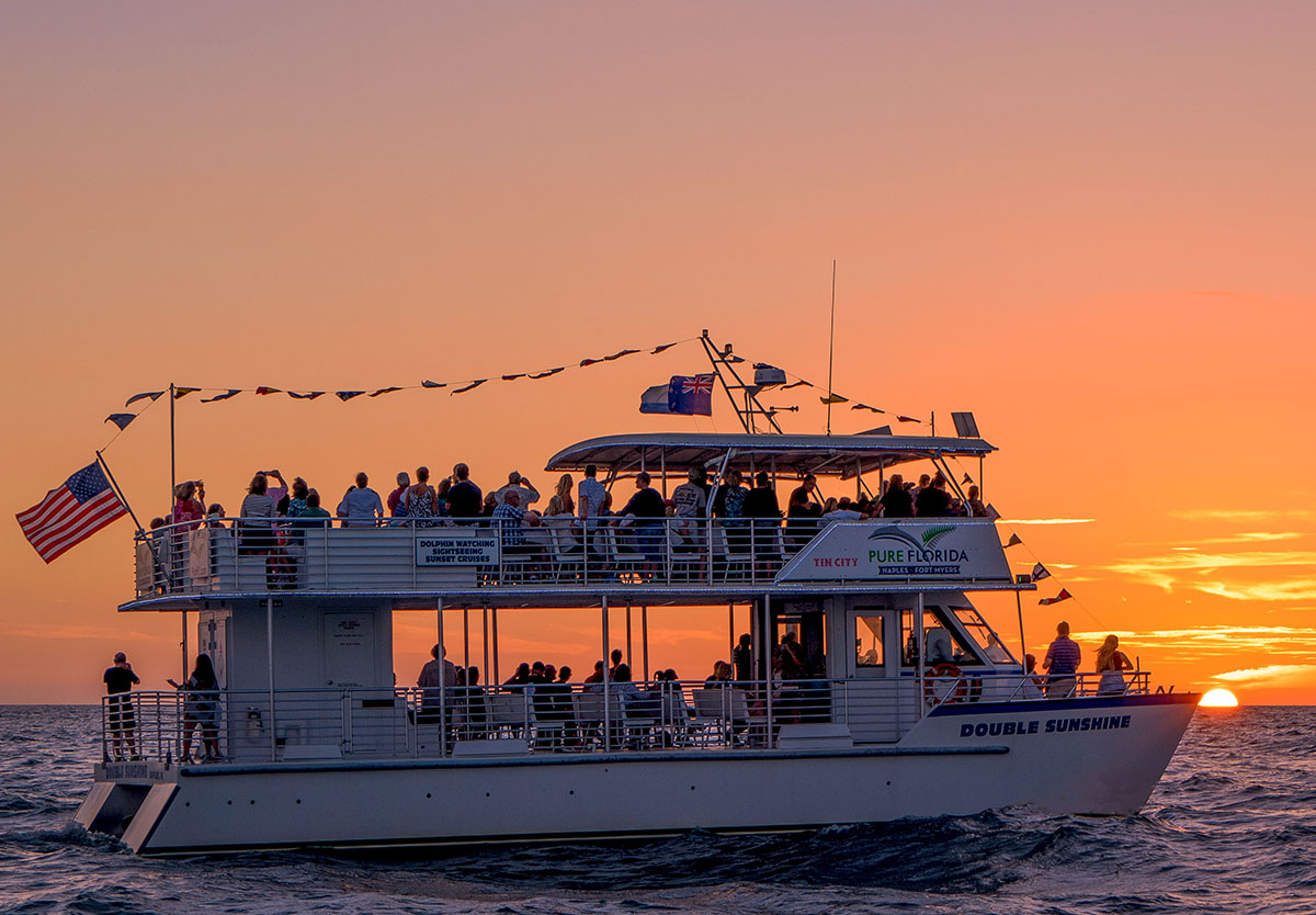 Sunset Cruise Florida Cruises Sightseeing And Naples Fishing 